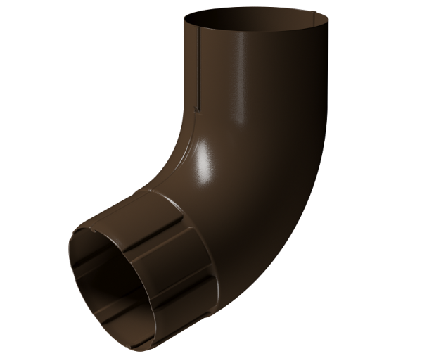 Колено 72° D90 Döcke STAL PREMIUM Каштан, (RAL 8017) купить в Кузнецке