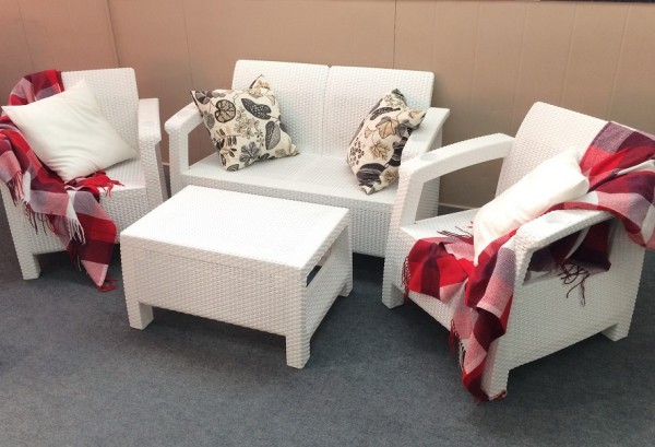 Комплект Yalta Terrace Set белый купить в Кузнецке