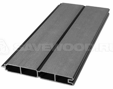 Заборный профиль из ДПК Savewood SW Agger матовый чёрный купить в Кузнецке