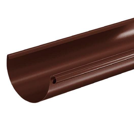Водосток Aquasistem, система 150/100 - Водосточный желоб 3.00м RAL 8017 Коричневый купить в Кузнецке
