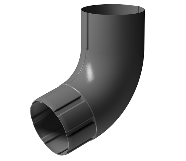 Колено 72° D90 Döcke STAL PREMIUM Графит, (RAL 7024) купить в Кузнецке