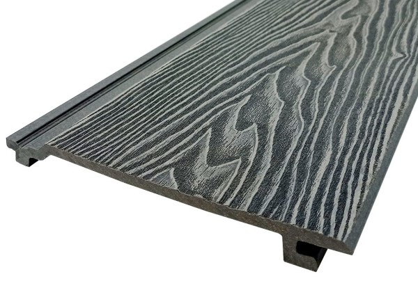 Сайдинг Darvolex 185x19x3000мм, 3D тиснение Серый купить в Кузнецке