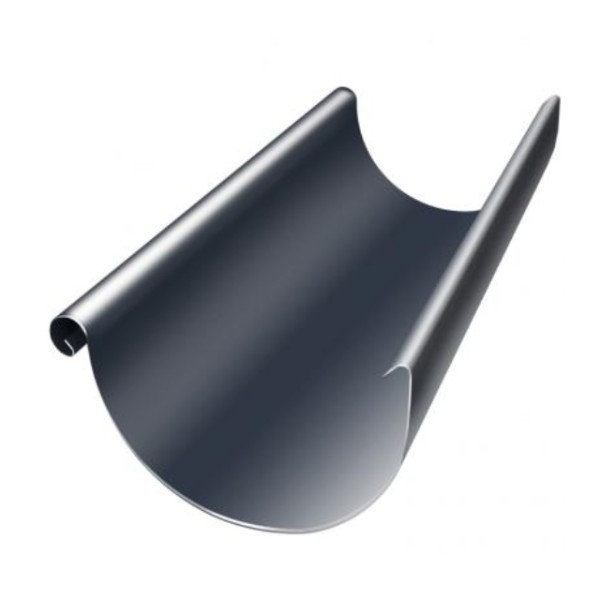 Водосток Grand Line 125x90 – Желоб 3м RAL 7024 купить в Кузнецке