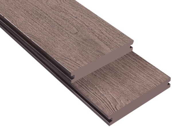 Террасная доска ДПК Outdoor 3D полнотелая NEVADA/CALIFORNIA BROWN коричневая микс купить в Кузнецке