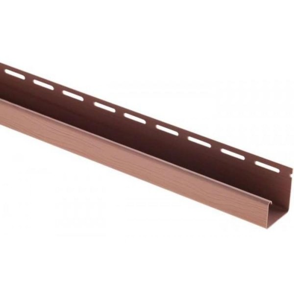 J-профиль Люкс Крашенный, T-15, ВН, Красно-коричневый купить в Кузнецке