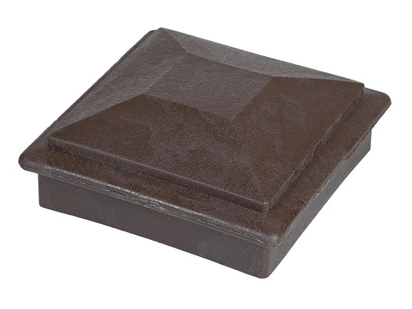 Крышка верхняя ПВХ для столба Deckart 125х125 Венге купить в Кузнецке