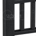 Комплект крышка/юбка для столба SEQUOIA BLACK купить в Кузнецке