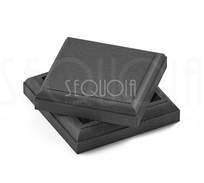 Комплект крышка/юбка для столба SEQUOIA GRAY купить в Кузнецке