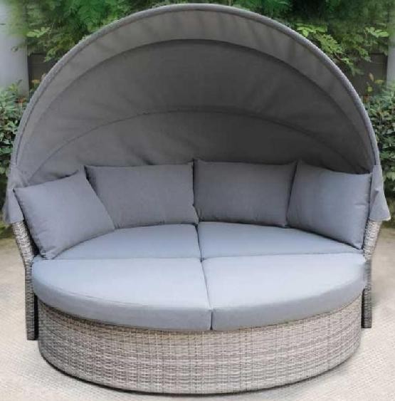 Диван-Трансформер AFINA плетеный из иск. ротанга AFM-325G Grey купить в Кузнецке