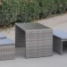 Диван-Трансформер AFINA плетеный из иск. ротанга S330G-W78 Grey купить в Кузнецке