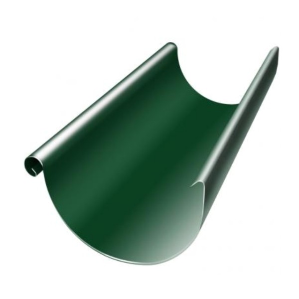 Водосток Grand Line 125x90 – Желоб 3м RAL 6005 купить в Кузнецке