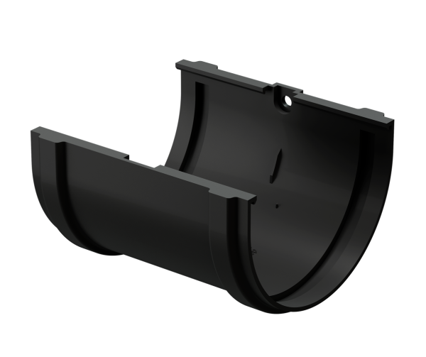 Соединитель желоба Docke Premium ПВХ - Карбон купить в Кузнецке