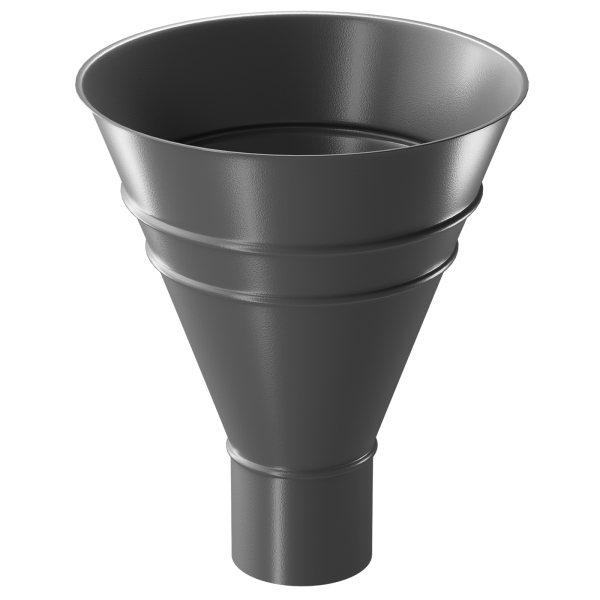 Воронка водосборная Döcke STAL PREMIUM, Графит купить в Кузнецке