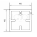 Столб SEQUOIA Evolution 3D WOOD GRAY купить в Кузнецке