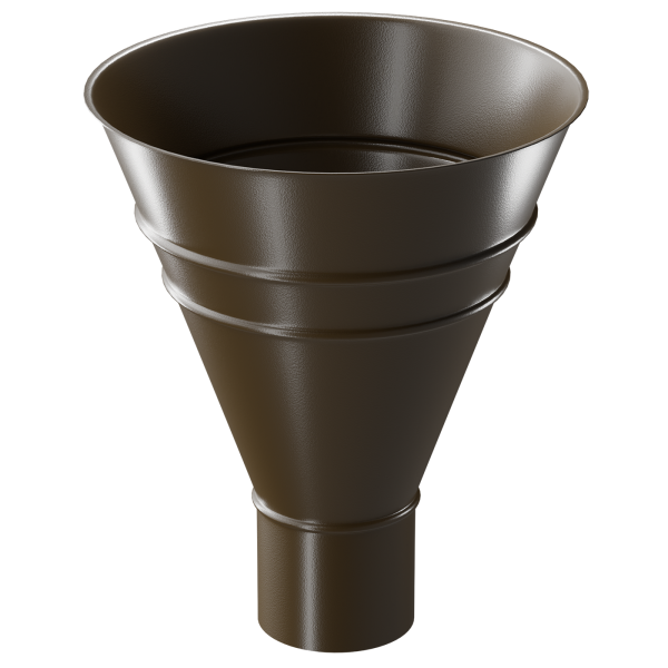 Воронка водосборная Döcke STAL PREMIUM, Каштан купить в Кузнецке