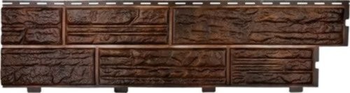 Формованный Сайдинг Альта-профиль Сланцевая Порода коричневый купить в Кузнецке