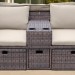 Комплект мебели AFINA плетеной из иск. ротанга AFM-330B Brown купить в Кузнецке