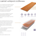 Фибросайдинг DECOVER 3600 x 190 x 8 мм Silver купить в Кузнецке