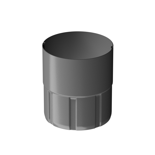 Муфта соединительная для водостока Döcke STAL PREMIUM, Графит купить в Кузнецке