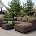 Комплект мебели AFINA плетеной из иск. ротанга YR821A Brown/Beige купить в Кузнецке