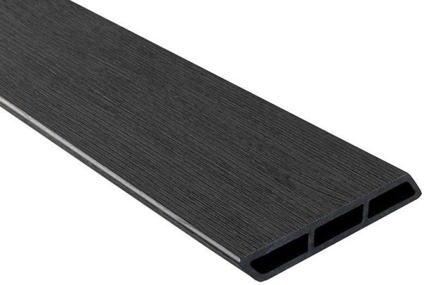 Доска Ромбус 3D ДПК Outdoor STORM BLACK черная купить в Кузнецке