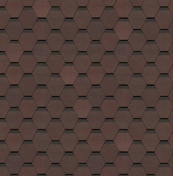 Гибкая черепица Docke, коллекция Шеффилд – Зрелый каштан купить в Кузнецке