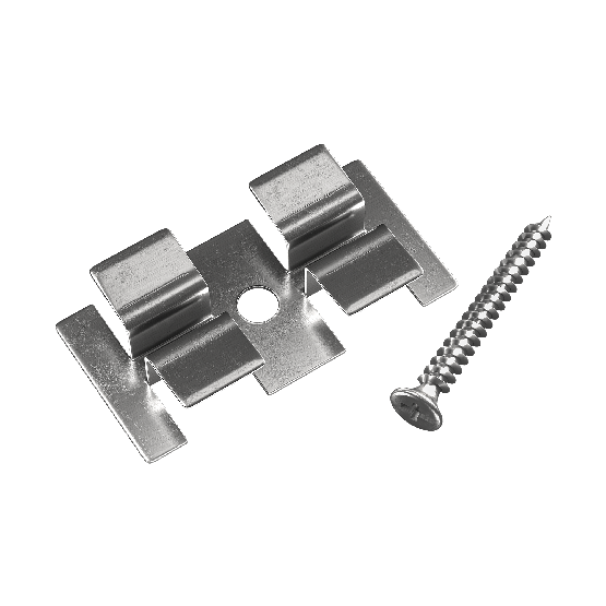 Клипса с саморезом, Grinder шовный монтаж 5 mm купить в Кузнецке