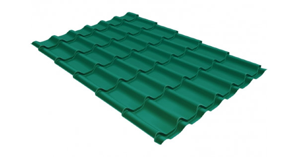 Металлочерепица классик 0,5 Satin RAL 5021 купить в Кузнецке