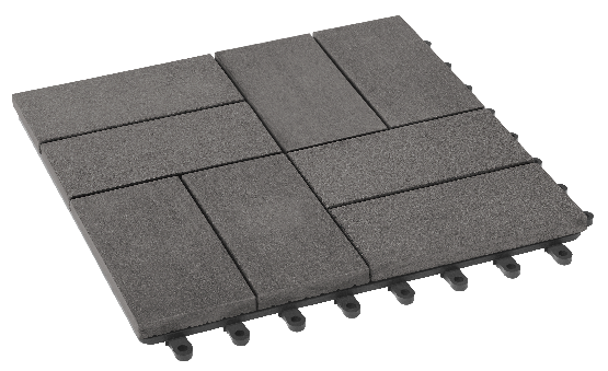 Модульный паркет ДПК GRINDERDECO Люкс 9 Серый базальт купить в Кузнецке