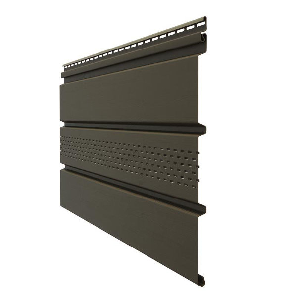 Софит с центральной перфорацией коричневый купить в Кузнецке