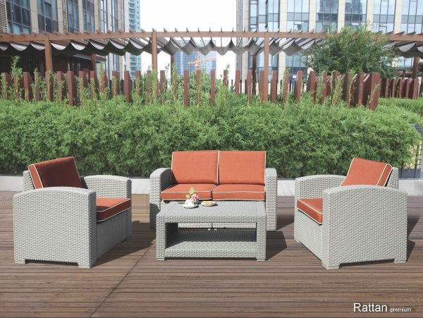 Уличные диваны и кресла коллекции Rattan Premium 4 купить в Кузнецке