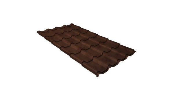 Металлочерепица камея 0,45 Safari Twincolor Brown купить в Кузнецке