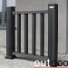 Ограждение из ДПК Outdoor Классик 3D STORM чёрный купить в Кузнецке