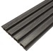 Фасадная доска из ДПК Faynag Wood Рейка Мокрый Асфальт купить в Кузнецке
