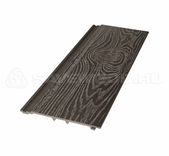 Сайдинг из дпк savewood sw-cedrus тангенциальный распил темно-коричневый купить в Кузнецке