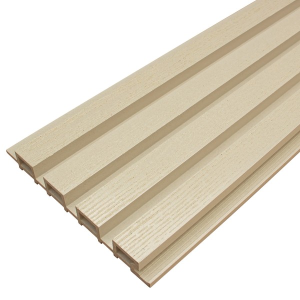 Фасадная доска из ДПК Faynag Wood Рейка Слоновая кость купить в Кузнецке