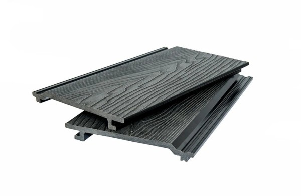 Фасадная доска 3D WOOD BRUSHING, чёрный купить в Кузнецке