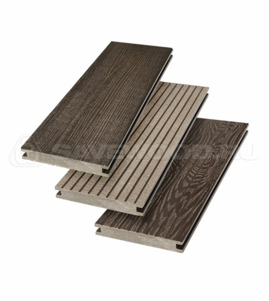 Террасная доска SW Fraxinus (R) полнотелая «SaveWood» Темно-коричневый купить в Кузнецке