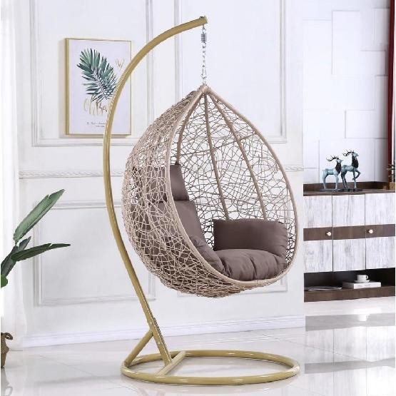 Кресло Подвесное из искусственного ротанга AFM-169A-LB Beige купить в Кузнецке