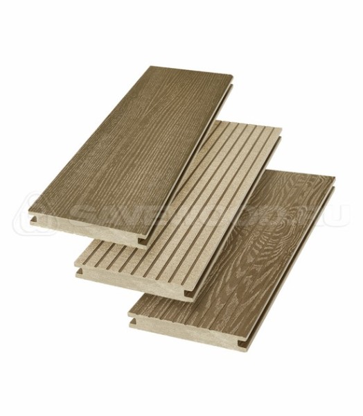 Террасная доска SW Fraxinus (R) полнотелая «SaveWood» Тик купить в Кузнецке