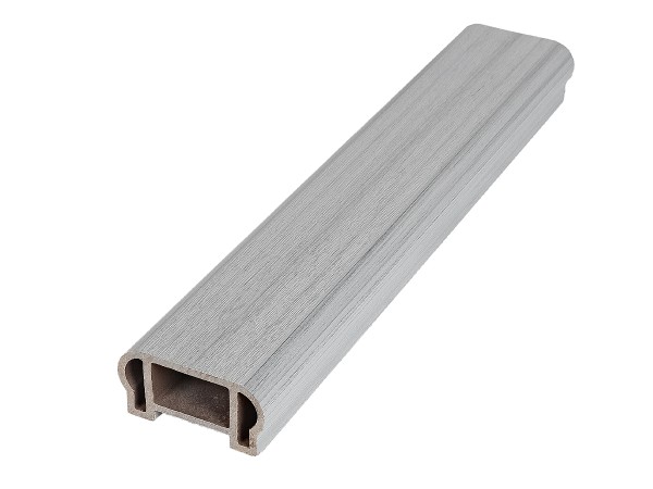 Перила верхнее фигурное Woodvex Co-Extrusion Серый купить в Кузнецке