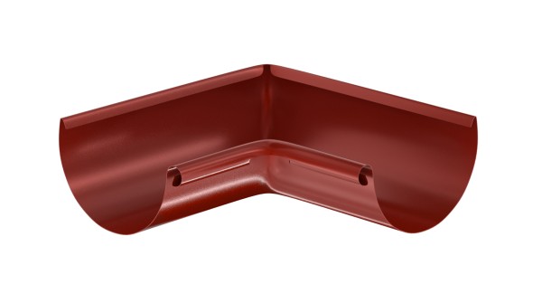 Водосток Aquasistem, система 150x100 - Угол желоба, внутренний 90° RR 29 Бургундский купить в Кузнецке