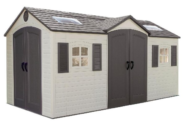 Сарай пластиковый LifeTime 15x8 DD купить в Кузнецке