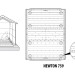 Сарай пластиковый Newton 759 купить в Кузнецке