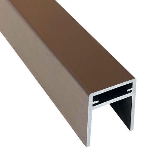 П-профиль Алюминиевый EasyDecking 35x25 Венге купить в Кузнецке