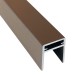 П-профиль Алюминиевый EasyDecking 35x25 Венге купить в Кузнецке