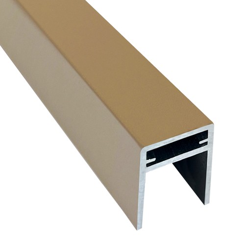 П-профиль Алюминиевый EasyDecking 35x25 Дуб купить в Кузнецке