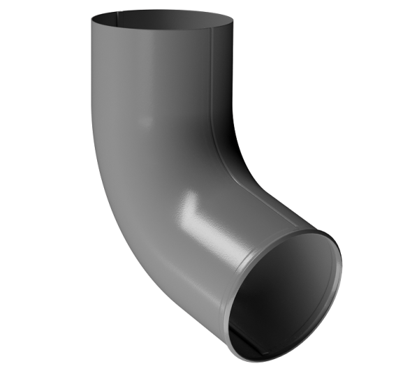 Отвод трубы D90 Döcke STAL PREMIUM Графит, (RAL 7024) купить в Кузнецке