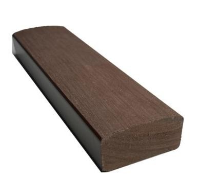 Лавочный брус Ecodecking Некст полнотелый брашированный 70х35 шоколад купить в Кузнецке