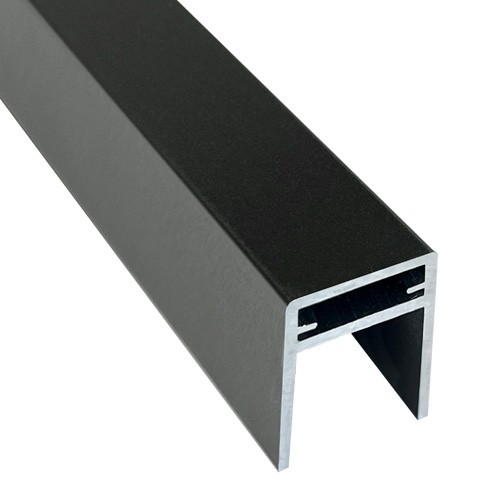 П-профиль Алюминиевый EasyDecking 35x25 Черное дерево купить в Кузнецке